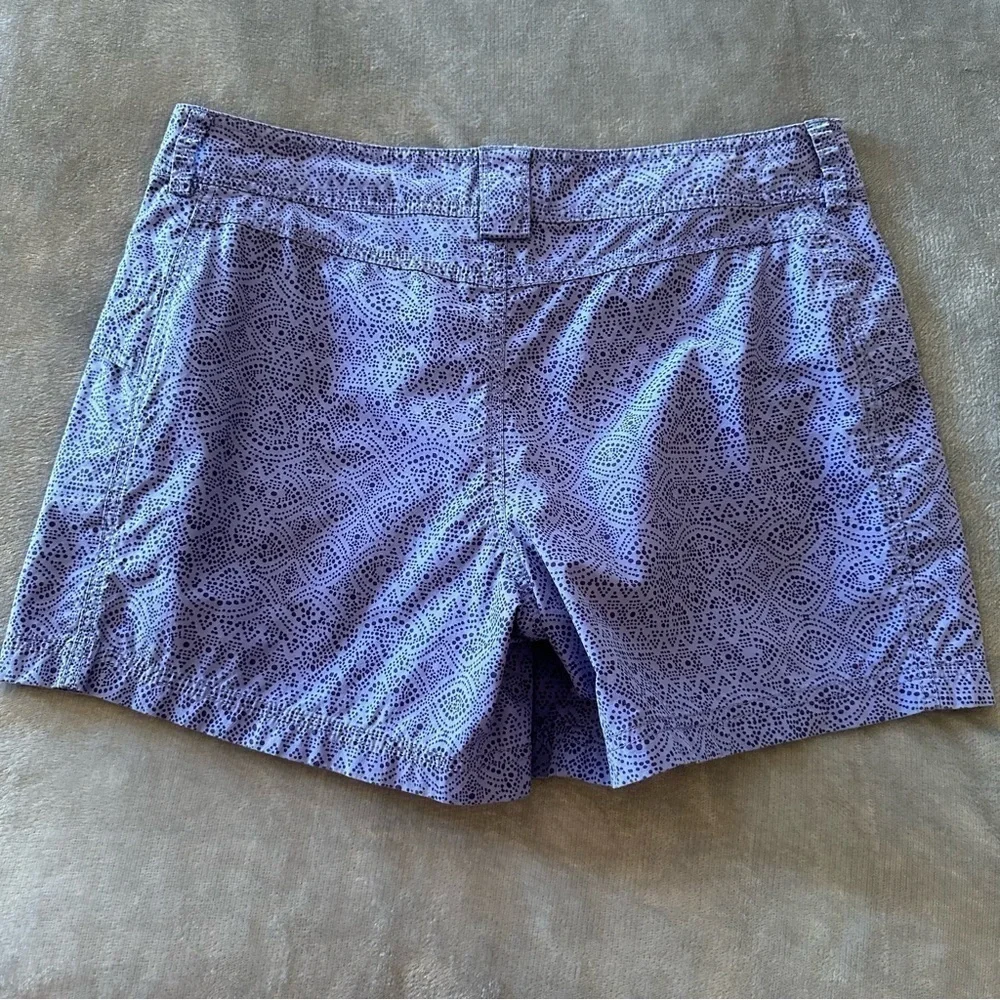 MARMOT Purple Floral Shorts Size 10